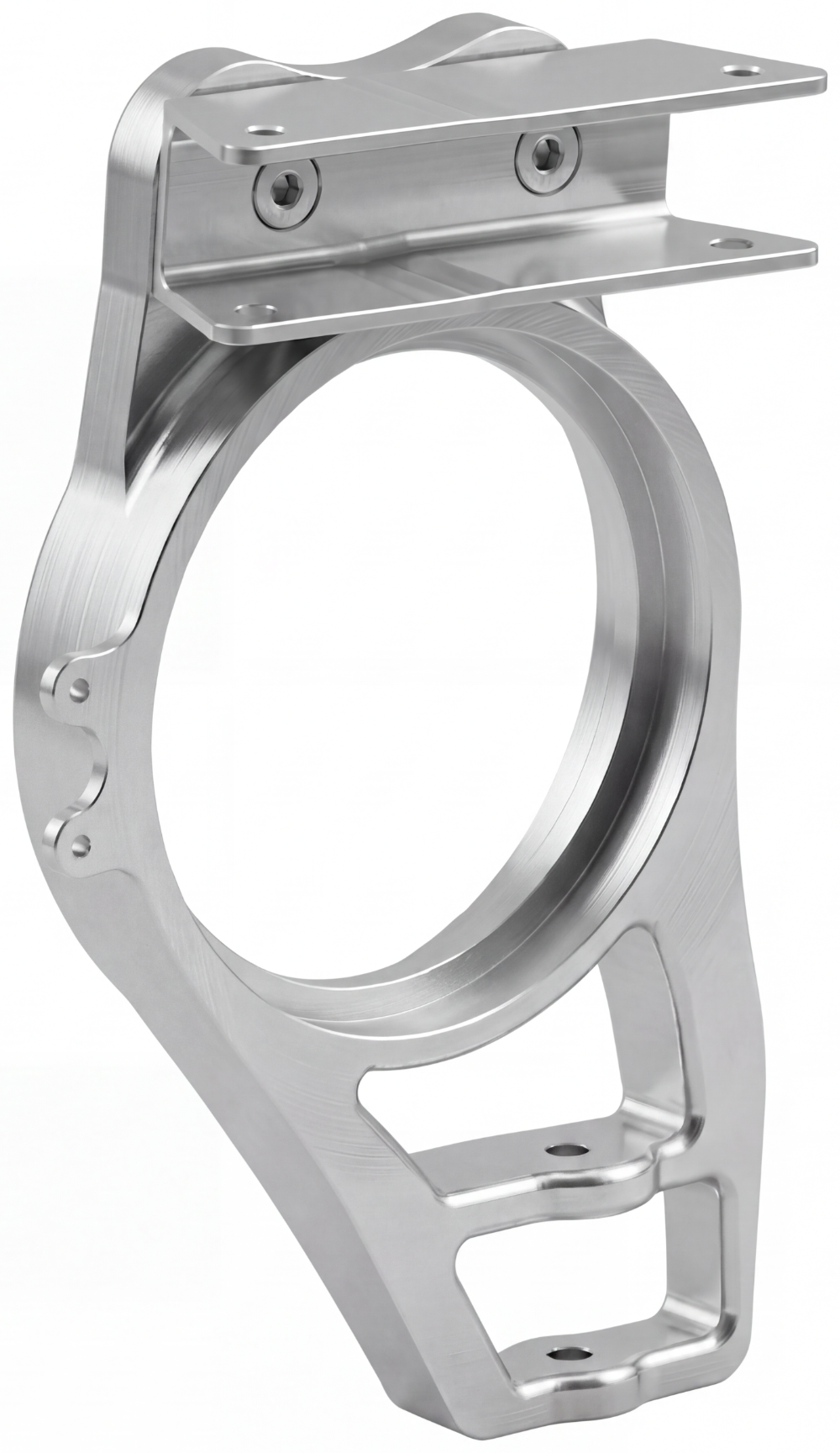 Machined 7075-T6 rear upright